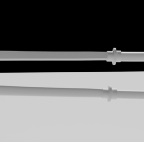 Japanese Sword Kodachi 3d model