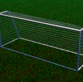 Football Goal Frame 3d-model
