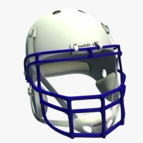 3D model americké fotbalové helmy