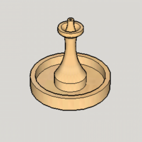 Fountain Basic Design 3d model