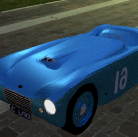 Miglia 1950 דגם תלת מימד לרכב