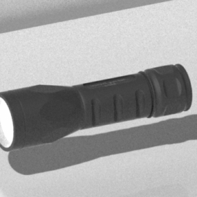 Lowpoly Taschenlampe V1 3D-Modell