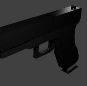 Army Pistol Gun 3d model