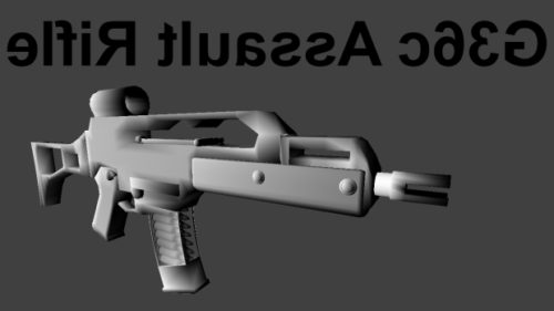 Pistolet à carabine G36c