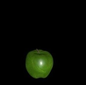 Low Poly Apple Fruit Food 3D model