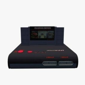 Game Console Device 3d model