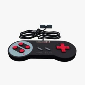 Old Game Pad Controller 3d model