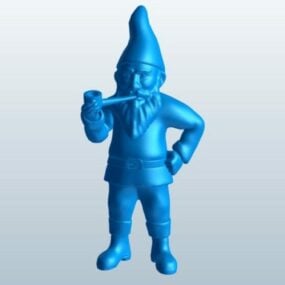 Garden Gnome 3d-modell