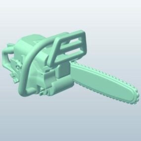 Industrial Chainsaw 3d model