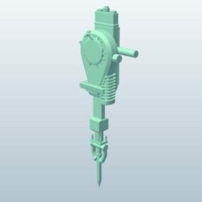 3D model plynového demoličního kladiva