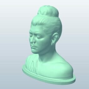 Buddha Bust 3d model
