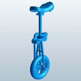 Monocycle girafe modèle 3D