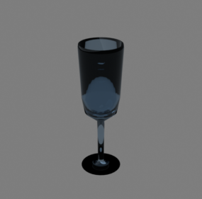 Forntida kinesiska Gold Wine Cup 3d-modell