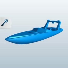 Gofast Speed ​​Boat 3d-modell