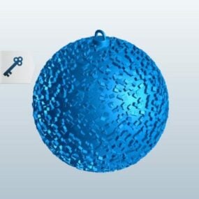Ornament paillettenbal 3D-model