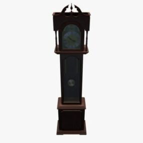 Vecchio modello 3d dell'orologio della torre