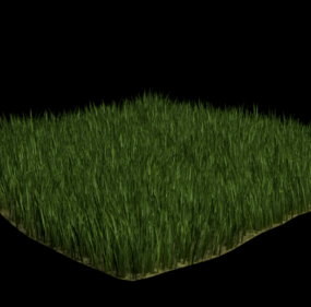 草地模块化3d模型