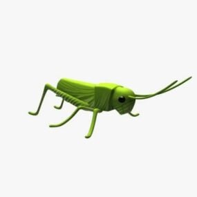 Grasshopper Animal 3d-model