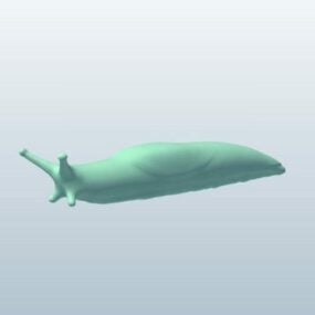 Lowpoly Slug 3d-modell