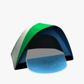 خيمة شبكية نموذج 3D