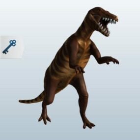 Model 3D Dinosaurus Gryponyx