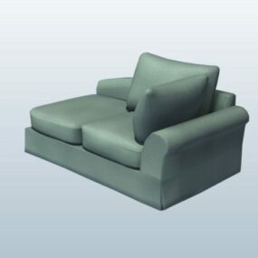 Corner Chair Sofa 3d model