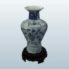 Chinese Ancient Qing Vase