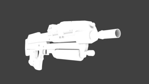 Halo Assault Rifle Gun