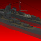 Marine Heavy Cruiser Suzuya