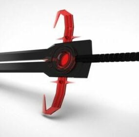 重型游戏幻想剑3d模型