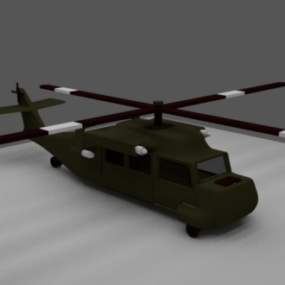 Ulak Helikopteri 3d modeli