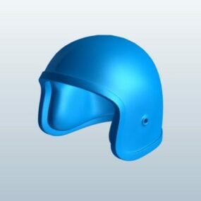 Football Helmet Sign 3d model