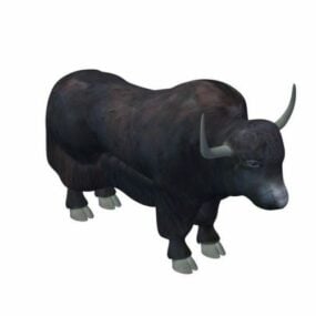 Himalaya Yak Hayvanı 3d modeli