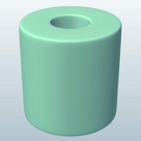 Hollow Cylinder Design 3d-modell