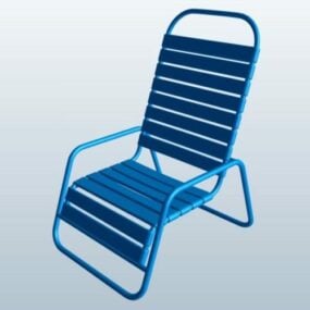 Outdoor Pool Chair 3d model