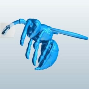 3D model Animal Hornet Stinging