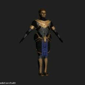 Horus-Krieger-Charakter-3D-Modell