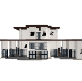 البيت العربي نموذج 3D