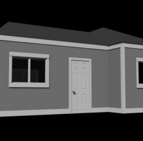مدل سه بعدی طراحی پایه خانه