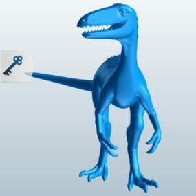 Model 3D dinozaura Huaxiagnathus