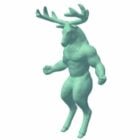 Creature Deer Buck Character