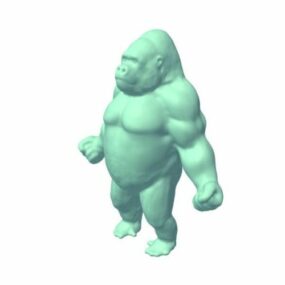 Kreatur Gorilla 3D-Modell