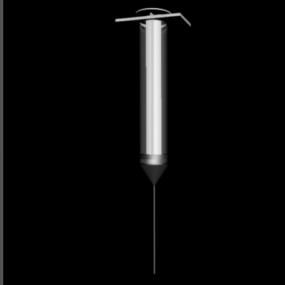 Hospital Hypodermic Needle 3d-model
