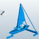 Ice Boat Lowpoly