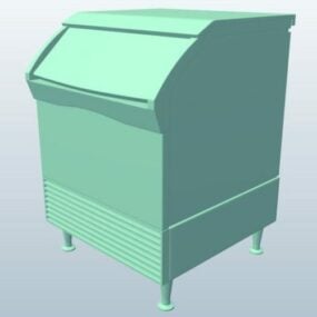 Modelo 3D para impressão de máquina de gelo