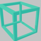 Illusion Cube Frame