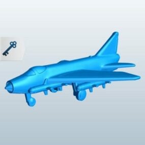 مدل 3 بعدی هواپیمای سوپر اتک