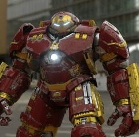 Múnla 3d Carachtar Hulkbuster Iron Man saor in aisce,