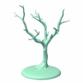 Takı Ağacı Akçaağaç Dekorasyonu 3d modeli
