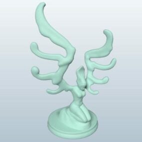 Jewelry Tree Figurine 3d model